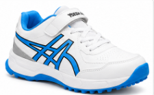 YSEGA STAR Cricket Shoes for Kids | Lightweight Sports Cricket Shoes | Velcro Strap & Studded Grip Sole